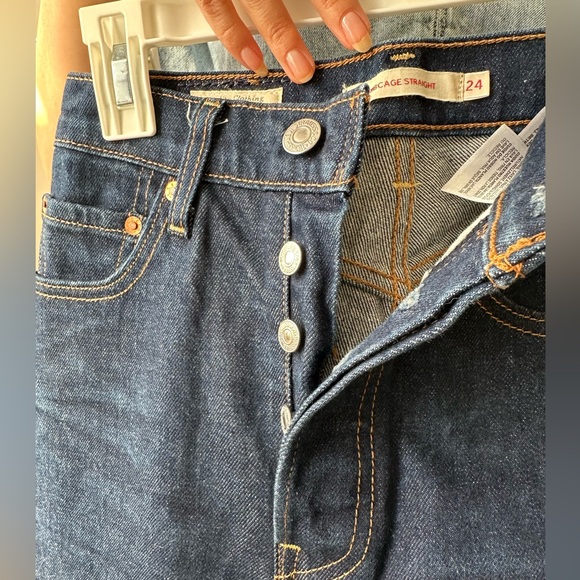 Levi’s premium big E ribcage straight 24 x 32 - Picture 7 of 8